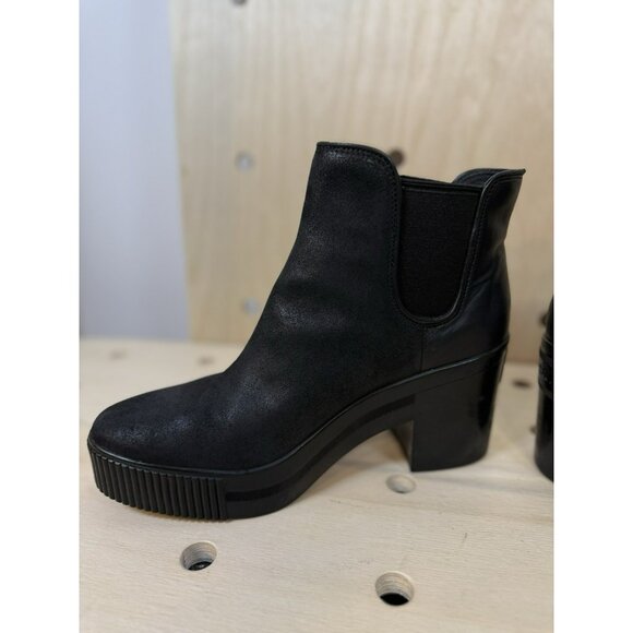 Ash Women's Size 40 Black Suede Leather Platform Chunky Boots US 9-9.5 - Picture 8 of 14